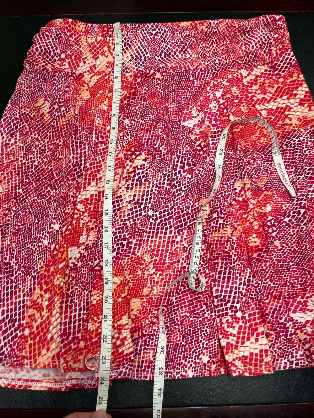 George snakeskin print midi skirt size XXL/20 - Picture 6 of 6